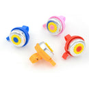1Pcs bike bicycle bell ring round flower plastic metal sound alarm  lj