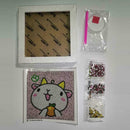 Kid DIY Diamond Painting 12 Zodiac Drill Embroidery Cross Stitch (Rat)