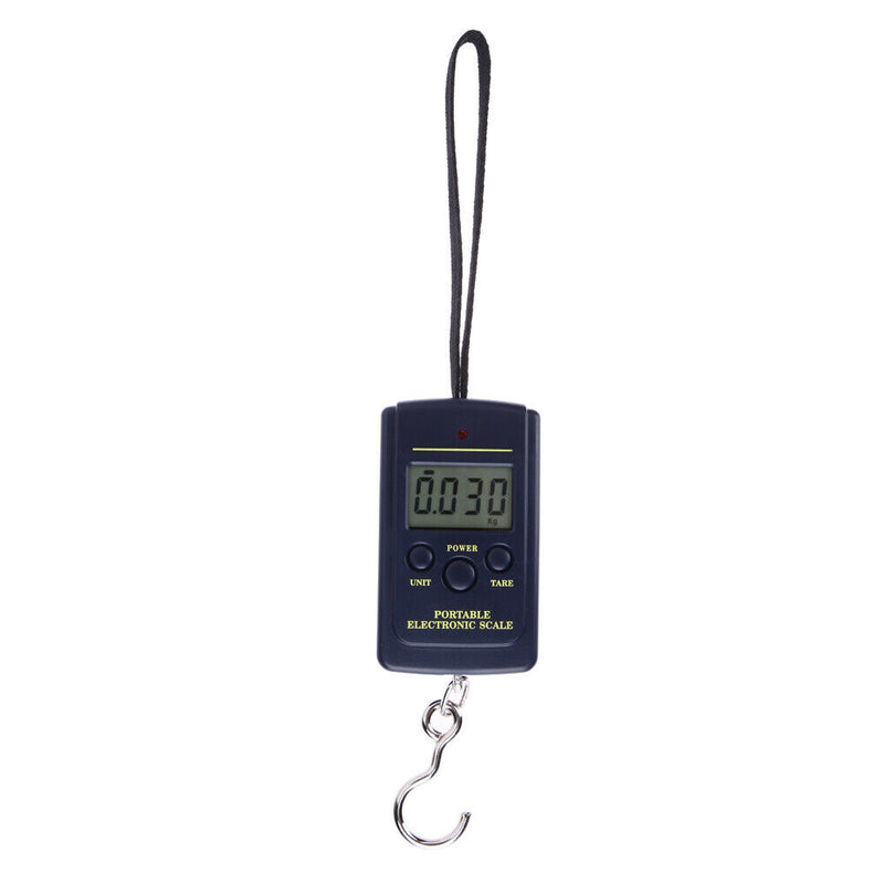 Portable 40kg/10g Electronic Hanging Fishing Digital Pocket Hook Scale