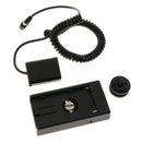 NP-FW50 Dummy Battery DC Coupler with Battery Plate For Sony F970, F960, F770,