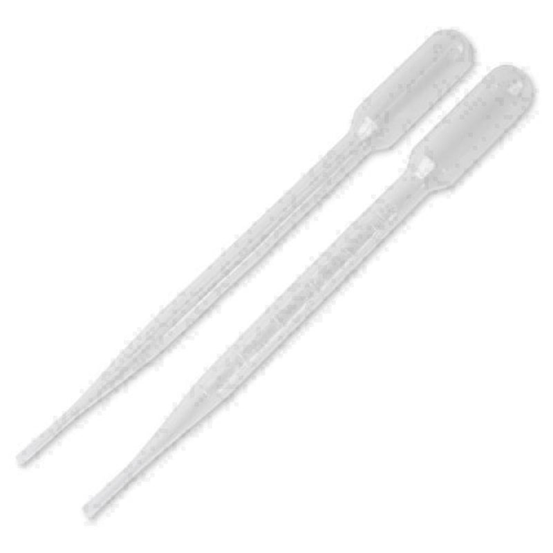 100PC 3ML Disposable Plastic Eye Dropper Set Transfer P Graduated  Pipettes J0P2