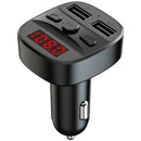 T60 Dual USB Charger Car Kit Bluetooth Handsfree FM Transmitter MP3 Player