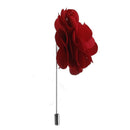 Brooch Pin in Cloth for Men - Red O9E1