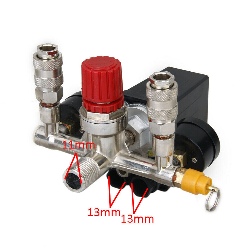 Air Compressor Pressure Switch Control Valve SG-3 , 220V, 16A, Black