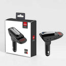 LED Bluetooth Car Kit Handsfree FM Transmitter MP3 Music Player TF Card U Disk