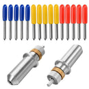 17Pcs/Set 30/45/60 Degree For Roland Cutting Plotter Vinyl Cutter Blade+Hol I3Y3
