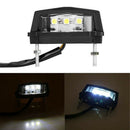 Motorcycle 3 Led Rear Tail Plate Brake Light Mini Motorcycle License Plate  S1L5