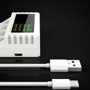 4Slots LCD AA AAA Rechargeable Battery Charger For NIMH NICD Batteries bs