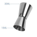1Pc 15/30ml Stainless Steel Measuring Wine Cup Cocktail Measuring Cup ToolsS Hn