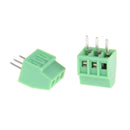 10pcs 3 Poles KF128 2.54mm PCB Universal Screw Terminal Block_LBX