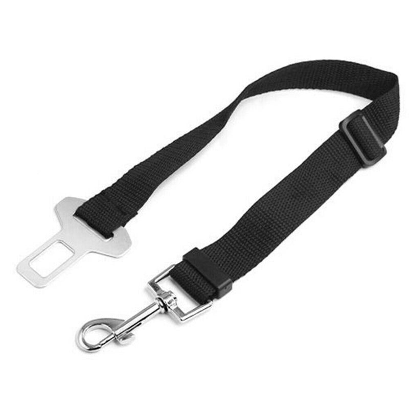 Pets Safety Seat Belt Car Harness Leash F. Cat Dog Adjustable Nylon Strap Tether
