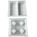 2 X Garden Pavement Mold Patio Concrete Stone Path Maker Reusable Mould#5 #6