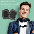 2x Gaming Headphone Ear Pads for Razer Tiamat 7.1 V2 Replacement Ear Cushions