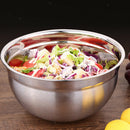 Stainless Steel Mixing Bowls 21.5cm Making Cake Bread Dough Sauces 12cm High
