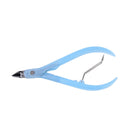 1pc nail scissors plastic handle cuticle cutter nippers clipper useful tool LJ