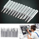 12pcs Soldering Iron Tips 900M-T For Hakko 936/937/928 Soldering Station T S Gw