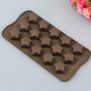 15 Loch Silikon Sternform Kuchen Dekorieren Formen Y2Z0 Back Cookies Schoko J8J4