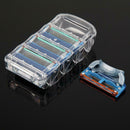 4pcs/lot Men Face 5-Layer Sharp Hair Beard Shaving Blades for Razor