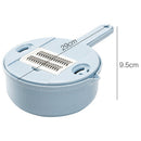 9 In 1 Vegetable Cutter Kit Kitchen Shredder Multipurpose Grater Egg White  U8R2