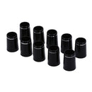 10pcs Plastic Golf Ferrules With Double Ring Golf Shaft Adapter 9.5*19*13.4 FT