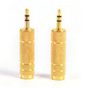1pc 3.5mm to 6.5mm Male to Female Audio Adapter 6.5 Plug 3.5 For Gu Fly