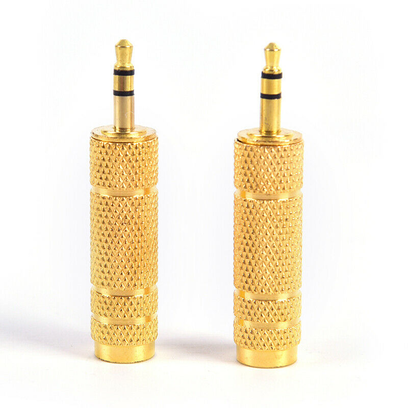 1pc 3.5mm to 6.5mm Male to Female Audio Adapter 6.5 Plug 3.5 For Gu Fly