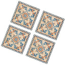 40Pcs Decorative Tile Stickers Stick Vinyl Adhesive Tiles Backsplash 8CM01