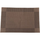 1 x Placemat Place Mat Table Mat Washable 45x30cm, Brown