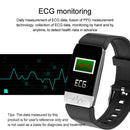 Waterproof Smart Bracelet Blood Pressure Smart Watch Sleep Monitor Black
