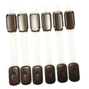 6Pcs Baby Kid Child Safety Lock Proof Cabinet Drawer Fridge Cupboard Door