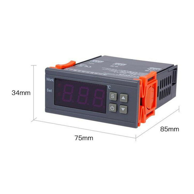 Digital Display Temperature Controller Thermostat AC90-250V -50~110Ã¯Â¼Ë†Ã¢â€žÆ’Ã¯Â¼â€°