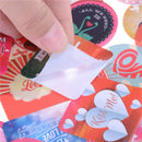 38x Mini Stickers Love Heart Diary Photo Album Decoration Baking Wedding Gift JR