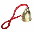 Pair Tinkerbell Cloche Bell Brass Corded 32cm Instrument O2T5