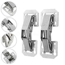 2Pcs Soft Close Kitchen Cupboard Cabinet Wardrobe 90degree Door Hinges & Sc