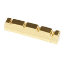 Electric Bass Brass Slotted Nut Carved for 4-String Bass Replacement - 38mm