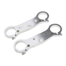 Pair Motorcycle Front Fork Yokes Clamp for 47cc 49cc Mini Motor Dirt Bike