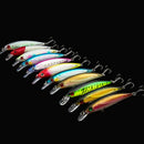5x Soft Plastic Vibe Freshwater Lures Tackle Mullet Jig Heads Fishing Lur MOO