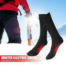 Cotton Breathable Electric Heating Socks Winter Outdoor Sports Heated Socks