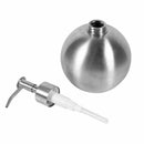 500Ml Ball Stainless Steel Kitchen Bathroom Hand Pump Liquid Soap Dispenser E9M7