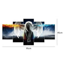 Angel Wings 5D DIY Full Drill Diamond Painting 5-pictures Combination Kits