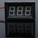 DC 3.0-30V Voltmeter Blue Light Mini Digital Display Panel Voltage Meter A
