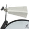 6 inch Metal Steel Cow Bell Noise Maker with Handle for Drumset Kit Percussion