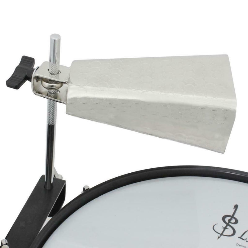 6 inch Metal Steel Cow Bell Noise Maker with Handle for Drumset Kit Percussion