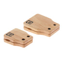 Pack of 2 Wooden Cajon Box Drum Playing Parts Castanets DIY Clear Sound
