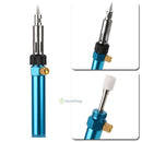 Gas Blow Torch Soldering Solder Iron Gun Butane Cordless Welding Pen Burner 3in1