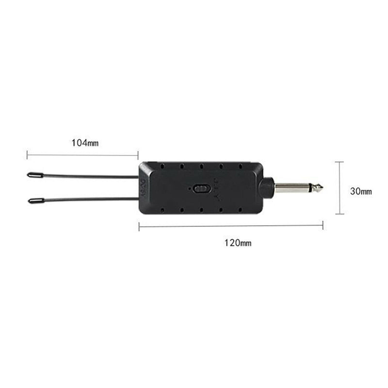 2Pieces Wireless Microphone Handheld with Receiver for Karaoke Speech