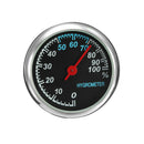 3 In 1 Space Saving Clock Battery Powered Multifunctional Car Hygrometer