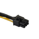 15pin SATA Power to 6pin PCI-e PCI Express Adapter Cable for Video Card A