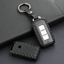 Fiber CAR Key Holder Accessories For Mitsubishi ASX Outlander Lancer RVR  FEM