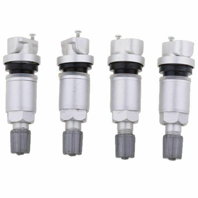 4pcs Tire Pressure Sensor Valve Stem TPMS Replacement for Mazda Jeep Dodge